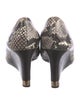 Tory Burch Leather Animal Print Pumps