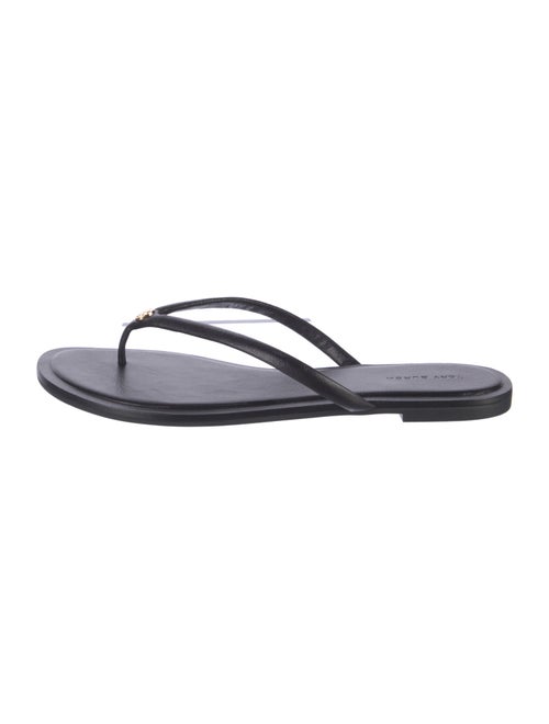 Tory Burch Leather Flip Flops