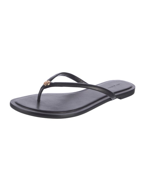 Tory Burch Leather Flip Flops