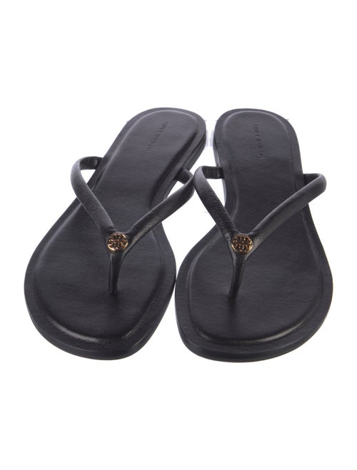 Tory Burch Leather Flip Flops