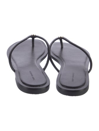 Tory Burch Leather Flip Flops