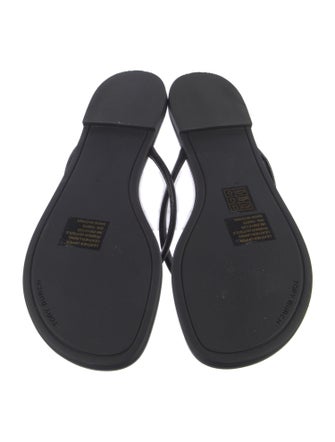 Tory Burch Leather Flip Flops