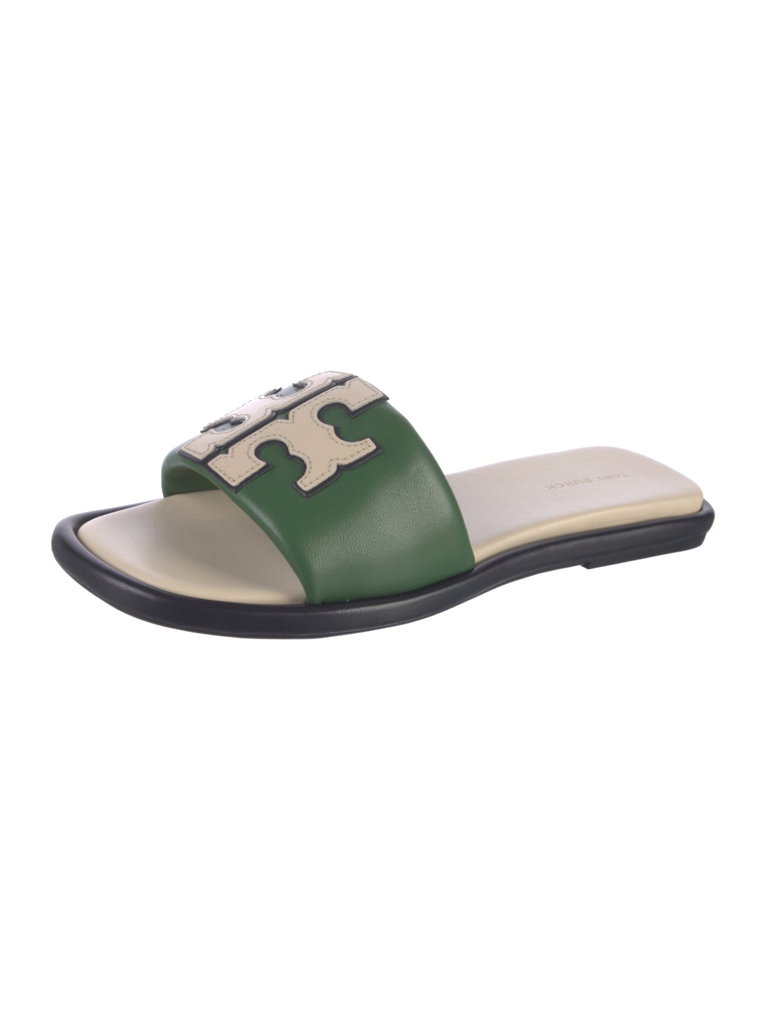 Tory Burch Leather Slides