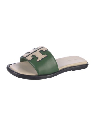 Tory Burch Leather Slides