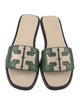 Tory Burch Leather Slides
