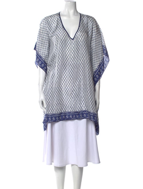 Tory Burch Silk Printed Tunic