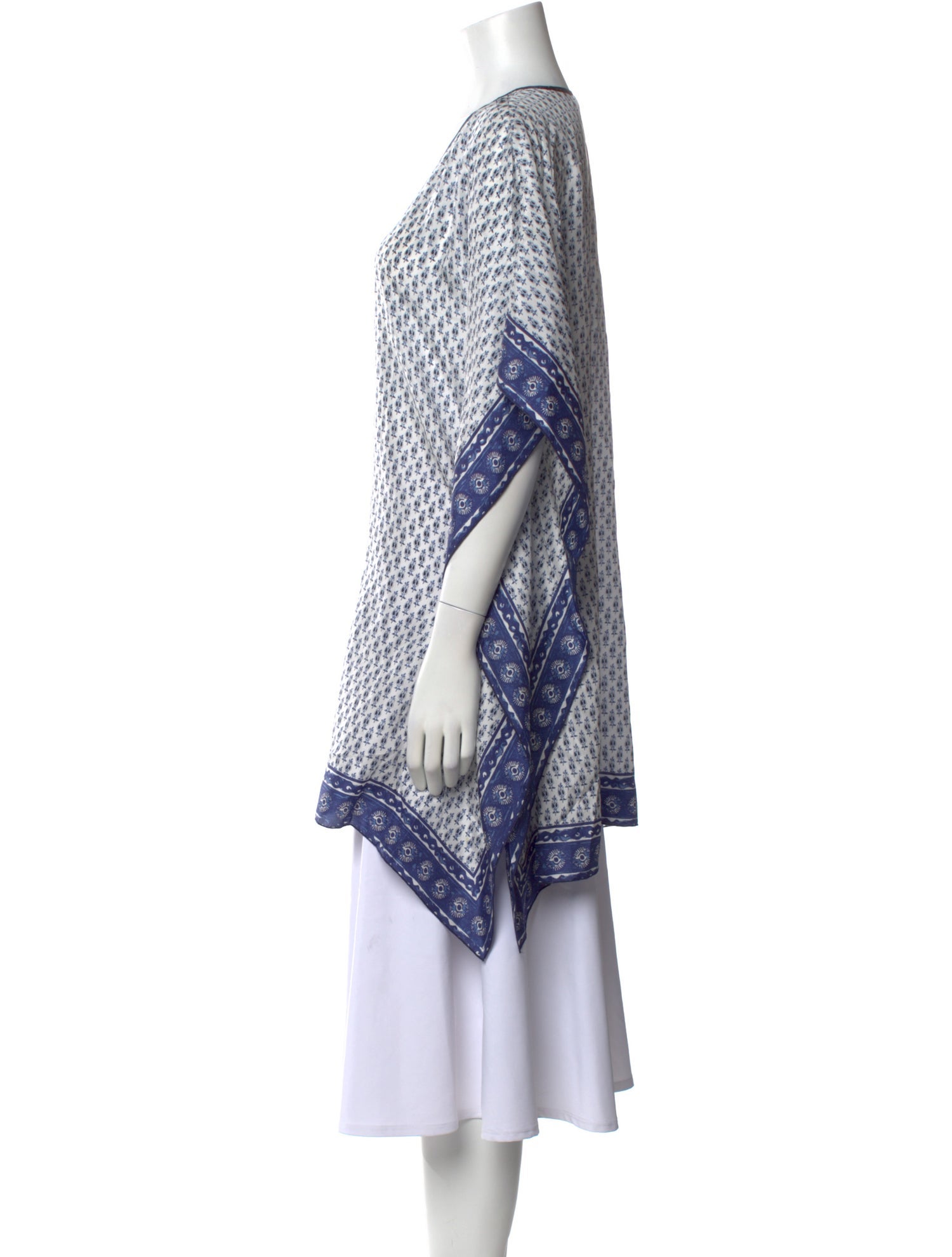 Tory Burch Silk Printed Tunic