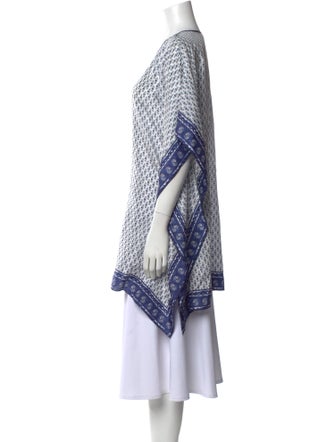 Tory Burch Silk Printed Tunic