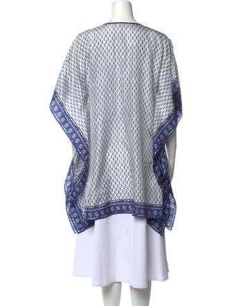 Tory Burch Silk Printed Tunic