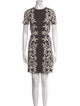 Tory Burch Printed Mini Dress