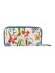 Tory Burch Leather Floral Print Wallet