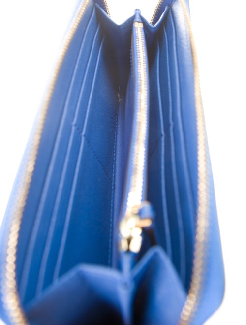 Tory Burch Leather Floral Print Wallet