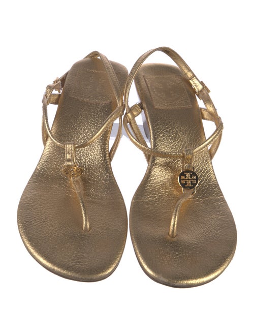 Tory Burch Leather Slingback Sandals