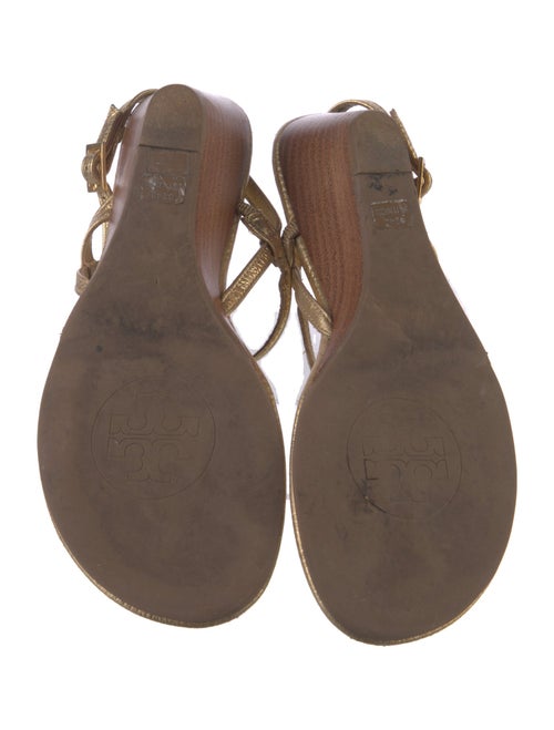 Tory Burch Leather Slingback Sandals