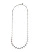 Tory Burch Long Clover Station Necklace