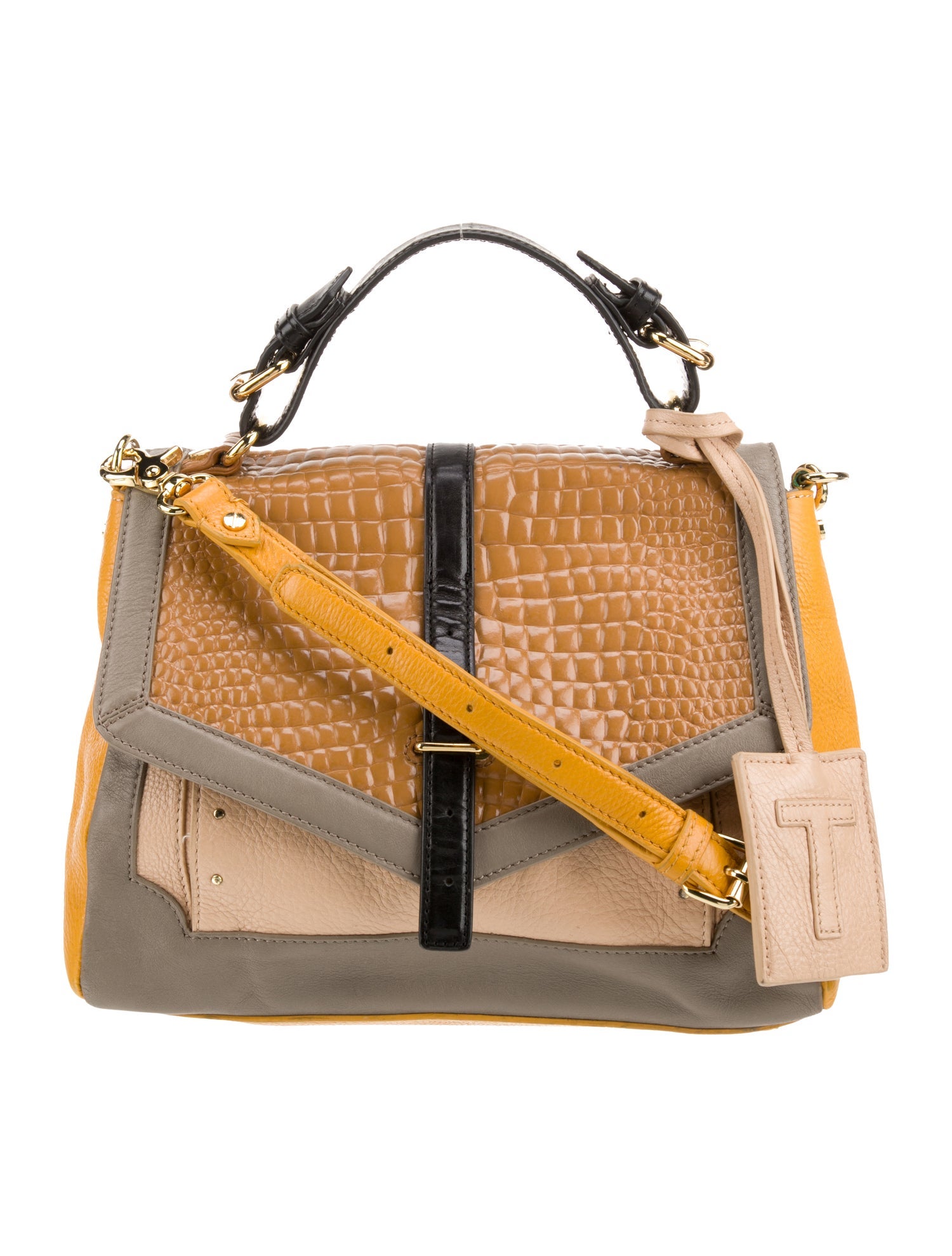 Tory Burch Leather Top Handle Bag