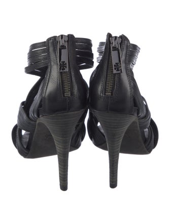 Tory Burch Leather Slingback Sandals