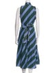 Tory Burch Printed Long Dress