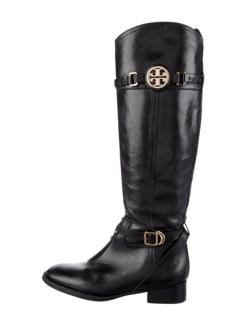 Tory Burch Leather Riding Boots