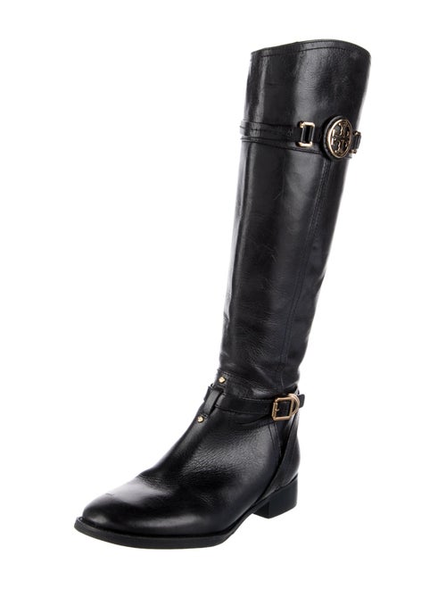 Tory Burch Leather Riding Boots