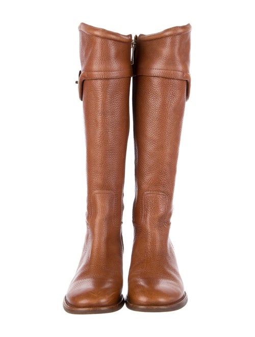 Tory Burch Leather Riding Boots