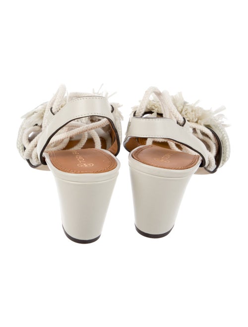 Tory Burch Leather Slingback Sandals