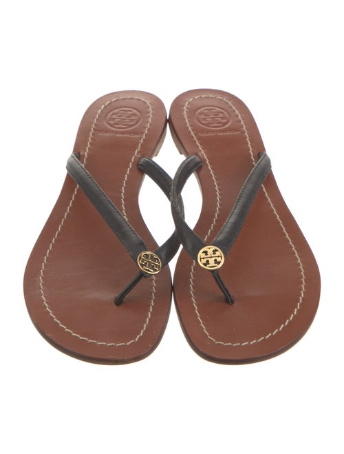 Tory Burch Leather Slides