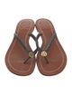 Tory Burch Leather Slides