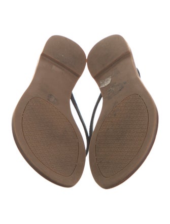 Tory Burch Leather Slides