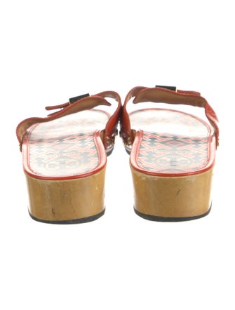 Tory Burch Patent Leather Slides