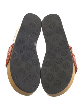 Tory Burch Patent Leather Slides