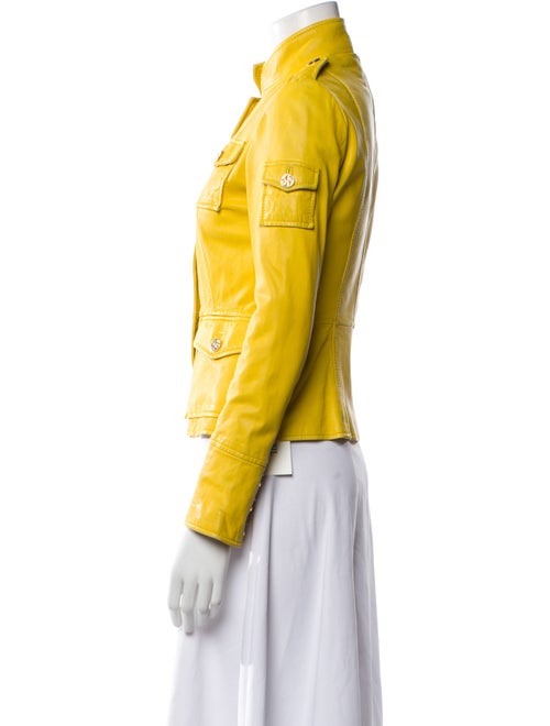Tory Burch Leather Utility Jacket