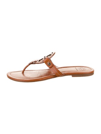 Tory Burch Leather Slides