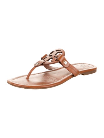 Tory Burch Leather Slides