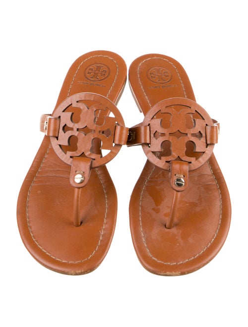 Tory Burch Leather Slides