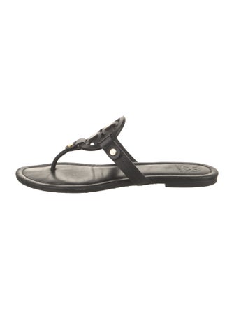 Tory Burch Leather Flip Flops