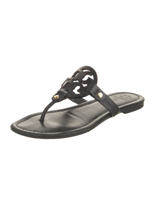 Tory Burch Leather Flip Flops