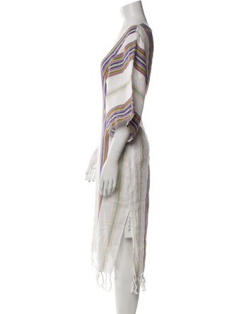 Tory Burch Linen Long Dress
