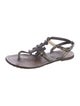Tory Burch Leather T-Strap Sandals