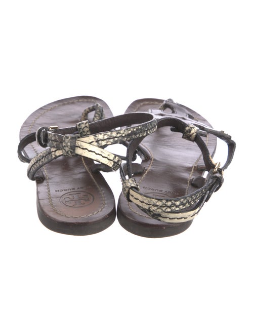 Tory Burch Leather T-Strap Sandals