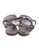 Tory Burch Leather T-Strap Sandals