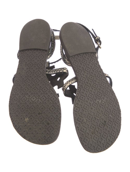 Tory Burch Leather T-Strap Sandals