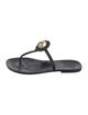 Tory Burch Rubber T-Strap Sandals