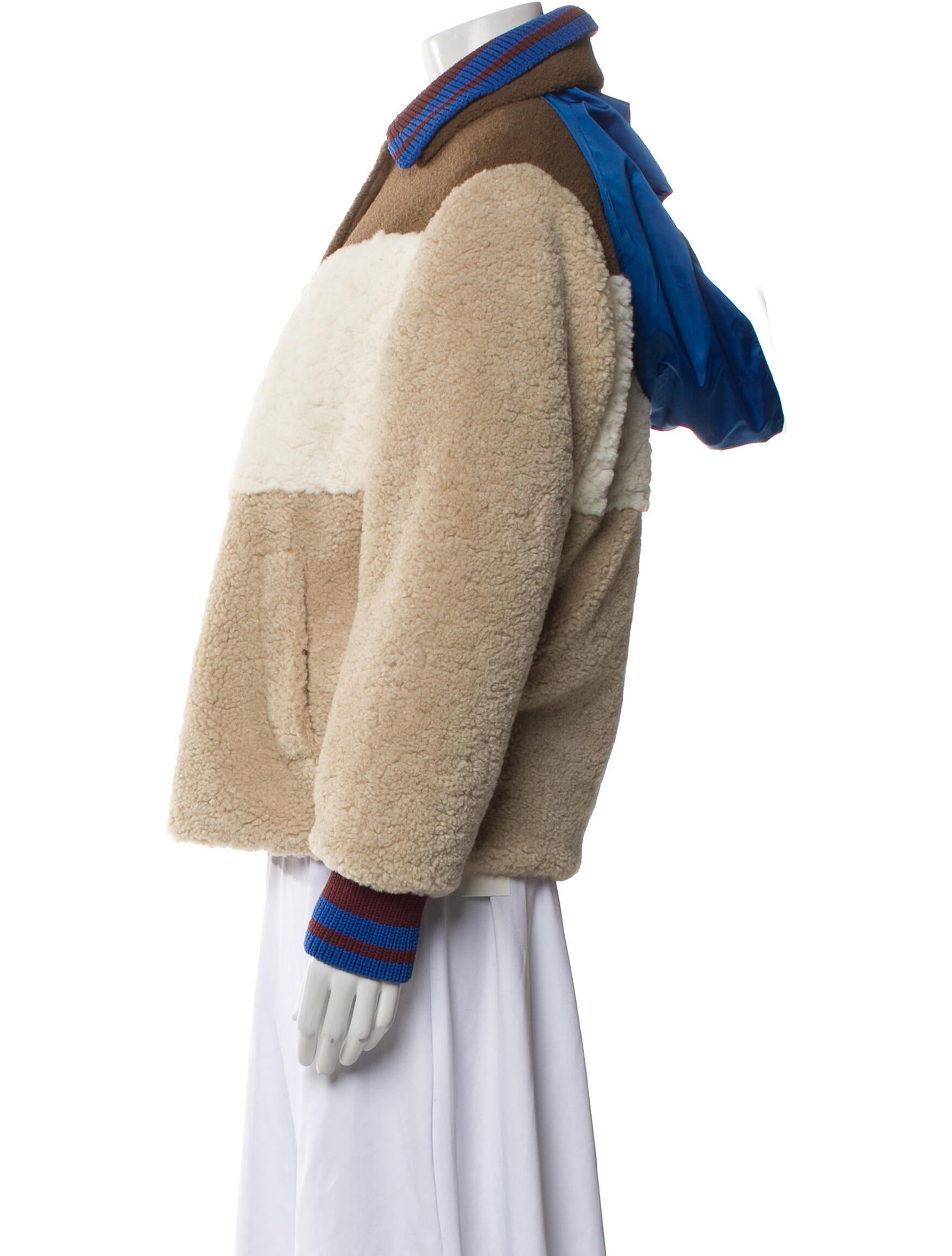 Tory Burch Colorblock Pattern Jacket