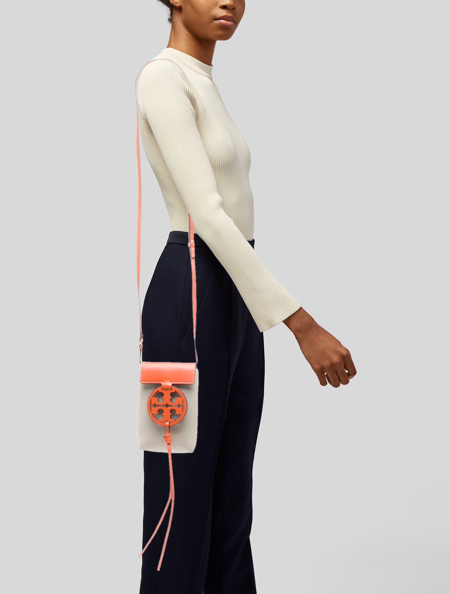 Tory Burch Canvas Clutch