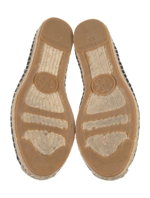 Tory Burch Mesh Embroidered Accent Espadrilles
