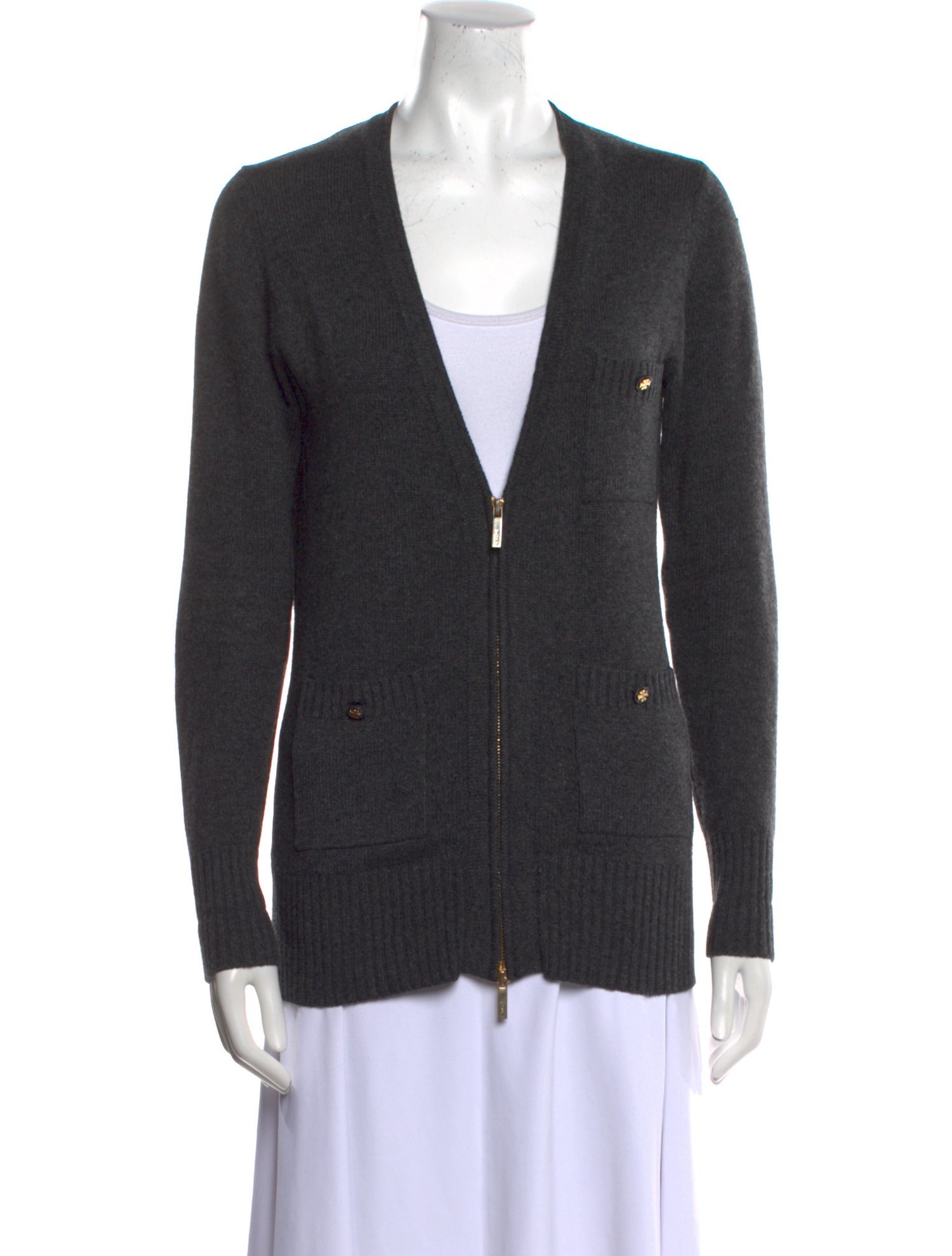 Tory Burch Cashmere V-Neck Sweater