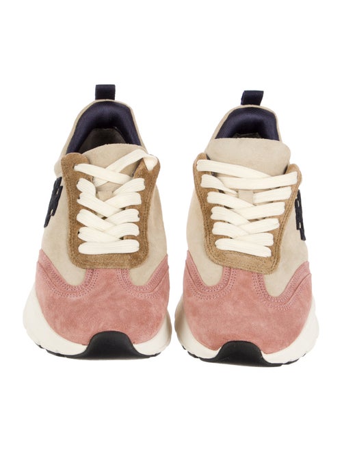 Tory Burch Suede Printed Sneakers