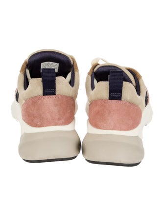 Tory Burch Suede Printed Sneakers