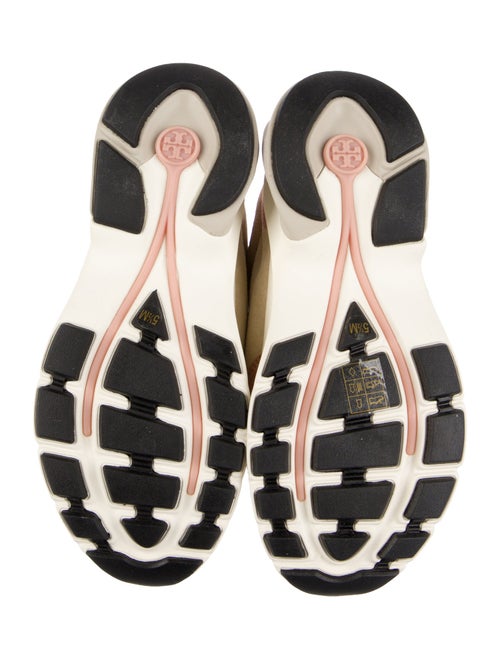 Tory Burch Suede Printed Sneakers